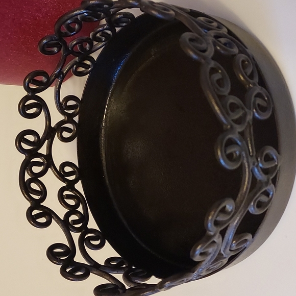 Candle & Holder - Picture 6 of 7